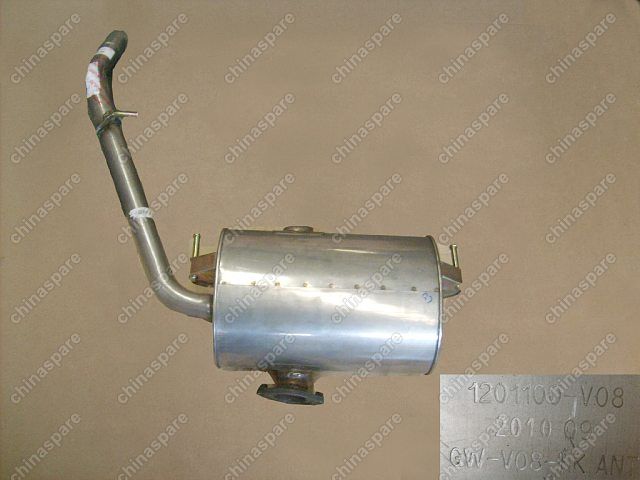 muffler exhaust pipe