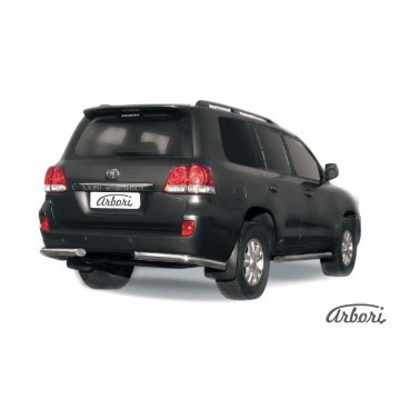 Уголки d76 Arbori нерж. сталь для Toyota LC200 2007-2012
