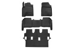 Коврики в салон TOYOTA Land Cruiser 200, 2012-2015, 4 шт. (ПУ, повышенная износостойкость)