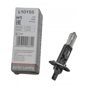 Лампа галогенная LYNXauto H1 12V 55W P14.5s