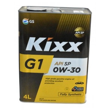 Масло моторное KIXX G1 0W-30 API SP 4L