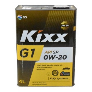Масло моторное синтетическое Kixx G1 SP 0W-20 4l
