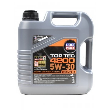 МАСЛО МОТОРНОЕ Liqui Moly 5W30 TOP TEC 4200 4л