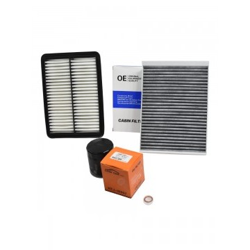 Комплект фильтров для OMODA C5 (дв.1.5, 2WD передний привод) 2022- (Омода С5) (масляный, воздушный, салонный и шайба)