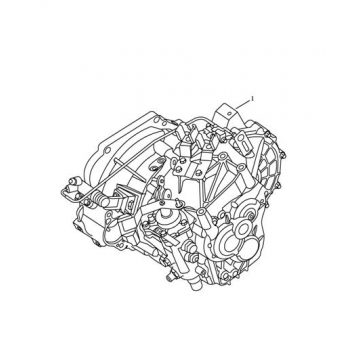 6mt224ff transmission assy. Geely Emgrand X7