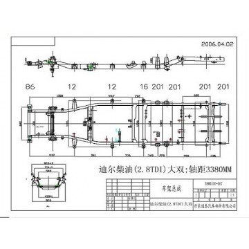 Frame assy Great Wall Deer