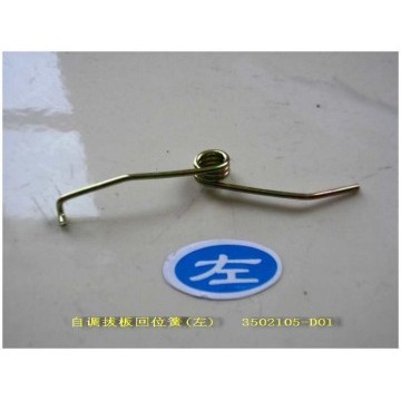 Torsion spring-adj plate lh Great Wall Deer
