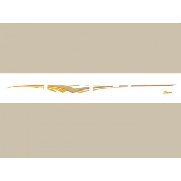Decor ribbon(luck gldn export dr a) Great Wall Deer