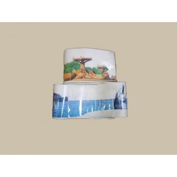 Decor ribbon(painting) Great Wall Deer
