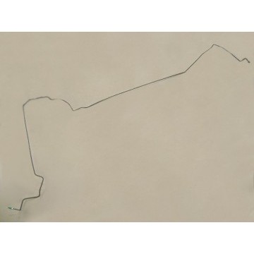 Rr brake line assy no.2 lh Great Wall Florid