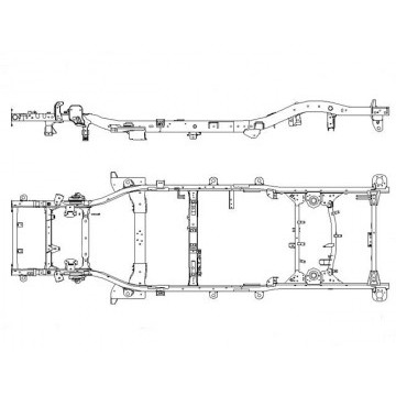 Frame assy(2wd ncap frame) Great Wall Hover