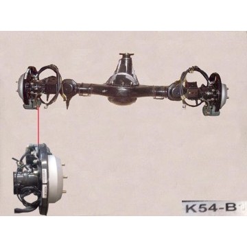 Rr axle assy Great Wall Hover