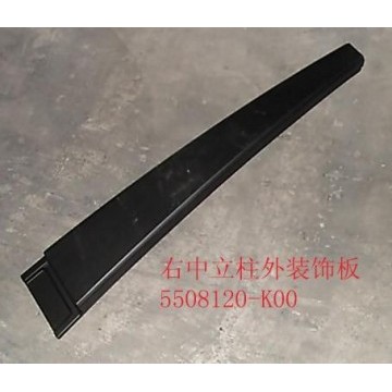 Middle right pillar exterior trim board Great Wall Hover H3