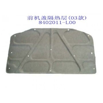 Heat insulator-engine hood(03) Great Wall Pegasus