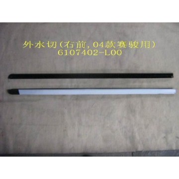 Front door exterior weatherstrip rh Great Wall Pegasus