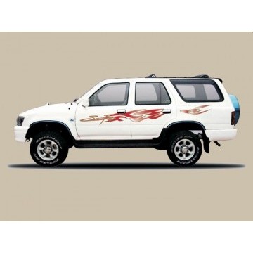 Decor ribbon(commercial red fire wind) Great Wall Safe