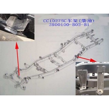 Frame assy(cc1027sc diesel) Great Wall Sailor
