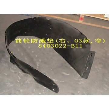 Front wheel splash guard rh Great Wall Sailor