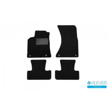 Коврики в салон Klever Premium AUDI Q5 АКПП 2008-2016, внед., 4 шт. (текстиль)