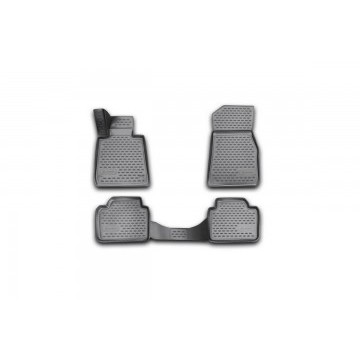 Коврики 3D в салон BMW 3 F30, 2012-> 4 шт. (полиуретан)